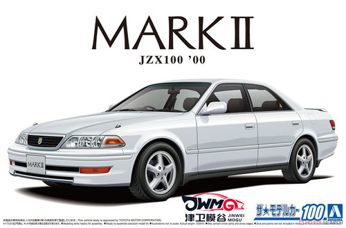 青岛社丰田JZX100拼装汽车模型