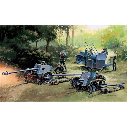 ITALERI德/pak35-pak40-flak38