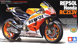 津卫模谷 田宫 14130 1/12本田 Honda RC213V 2014 拼装摩托车