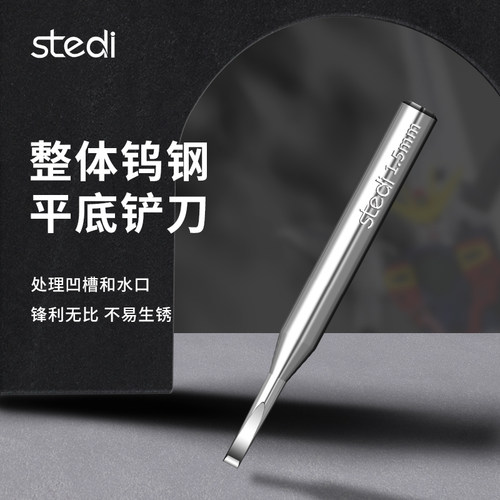 司特力平头铲刀刀头拼装模型改造