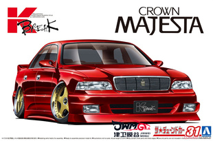 24皇冠K 车 青岛社06309 91拼装 津卫模谷 MAJESTA BREAK UZS141