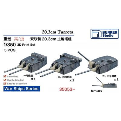 要塞3D打印模型R系列炮塔