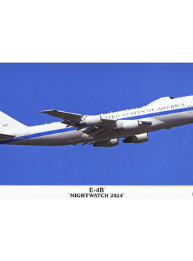 长谷川E-4B空中指挥机拼装模型