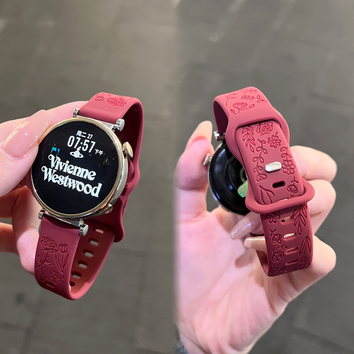 适用于荣耀4雕刻高级表带简约