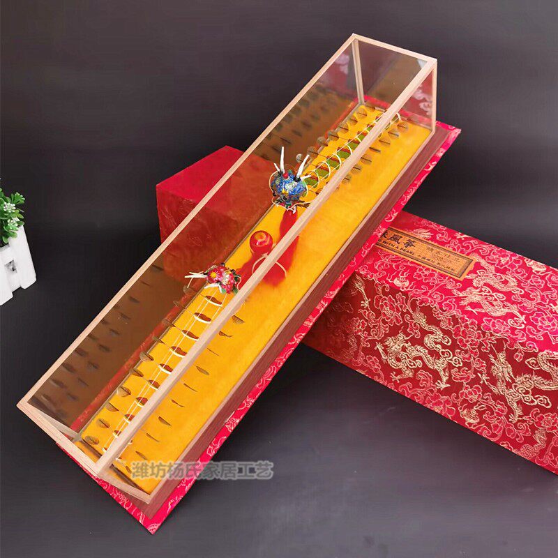 潍坊特产精品微型龙头蜈蚣风筝纯手工制作出国会议礼品纪念品礼盒