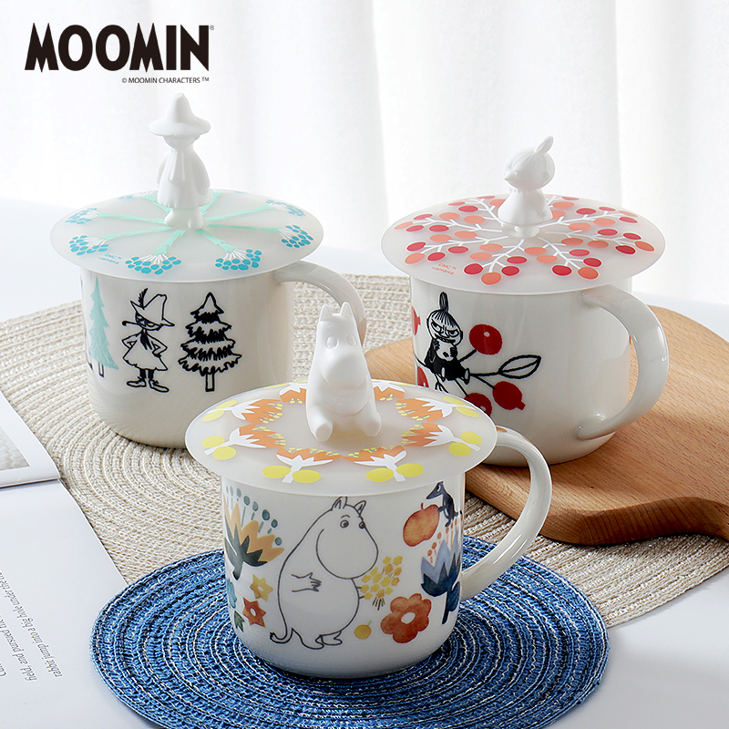 日本yamaka姆明硅胶杯盖