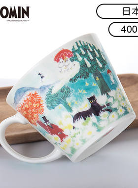Cola Bebe 日本yamaka姆明moomin杯子陶瓷杯马克杯进口餐具正版