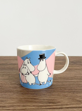 arabia2025年日本限定姆明Moomin陶瓷杯马克杯咖啡杯小碟