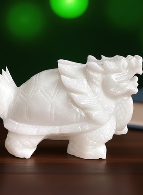 龙头龟创意原石雕刻客厅中国大陆