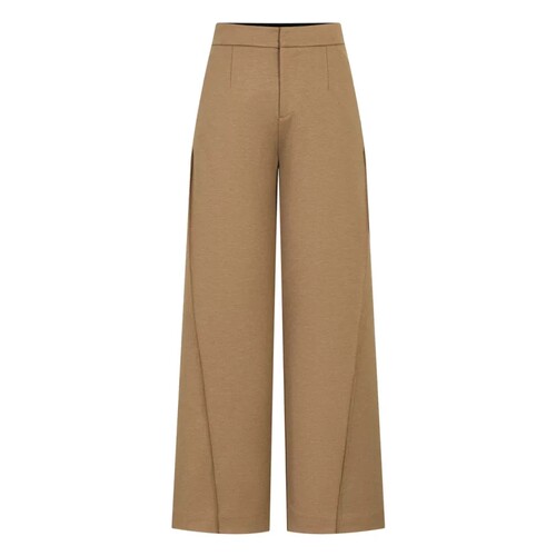 N.paia恩派雅正品国内代购人鱼裤橡筋腰美腿裤阔腿裤XNJAA6403aT