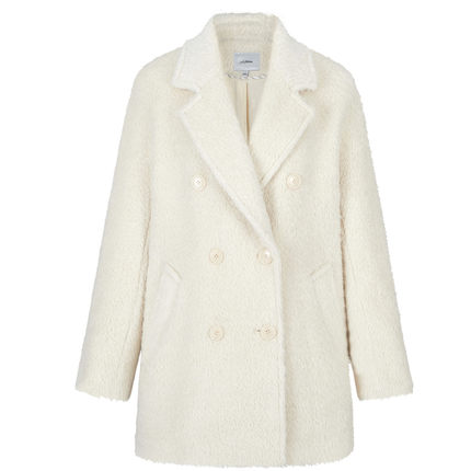 Npaia恩派雅正品国内代购一手长羊毛羊驼毛呢外套大衣XNIIW8204AM