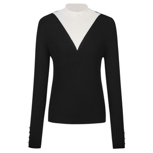 毛衣打底XNIIW9530AH 国内代羊毛羊绒针织衫 Npaia恩派雅正品