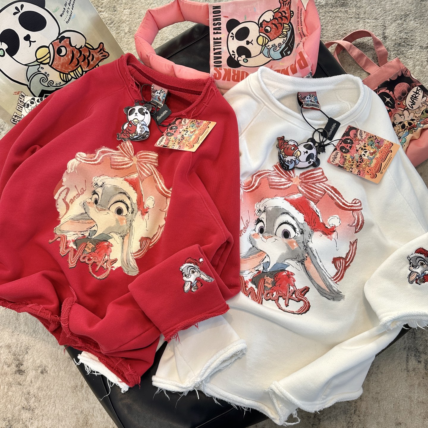 纸袋家纯棉毛圈卫衣女秋冬韩版潮