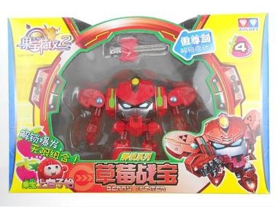果宝特攻2玩具小果 522314草莓战宝 升级葡萄522326 蜜桃522325