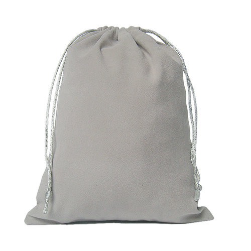 束口袋绒布袋收纳袋抽绳束口袋首饰绒布袋加厚抽绳袋定制LOGO