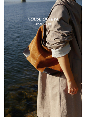 HOUSE OF HIYA小众原创设计子母托特大包