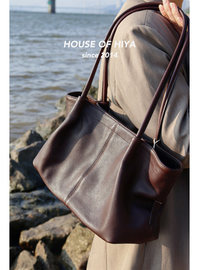 HOUSE OF HIYA托特包大容量单肩饺子包