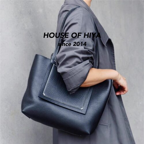 HouseofHiya新款牛皮妈咪包