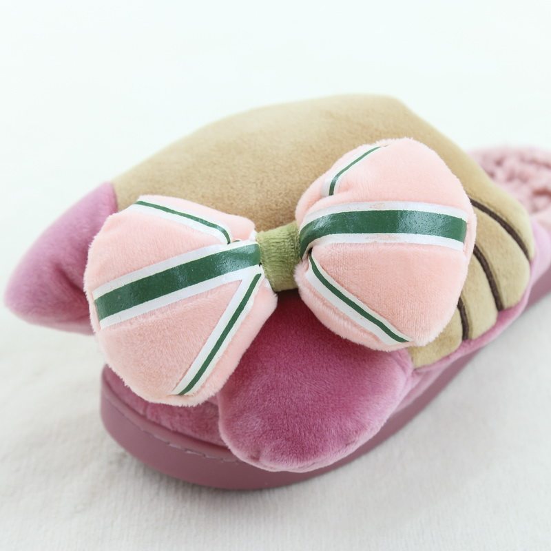 Pantoufles enfants en suède pour hiver - Ref 1032326 Image 3