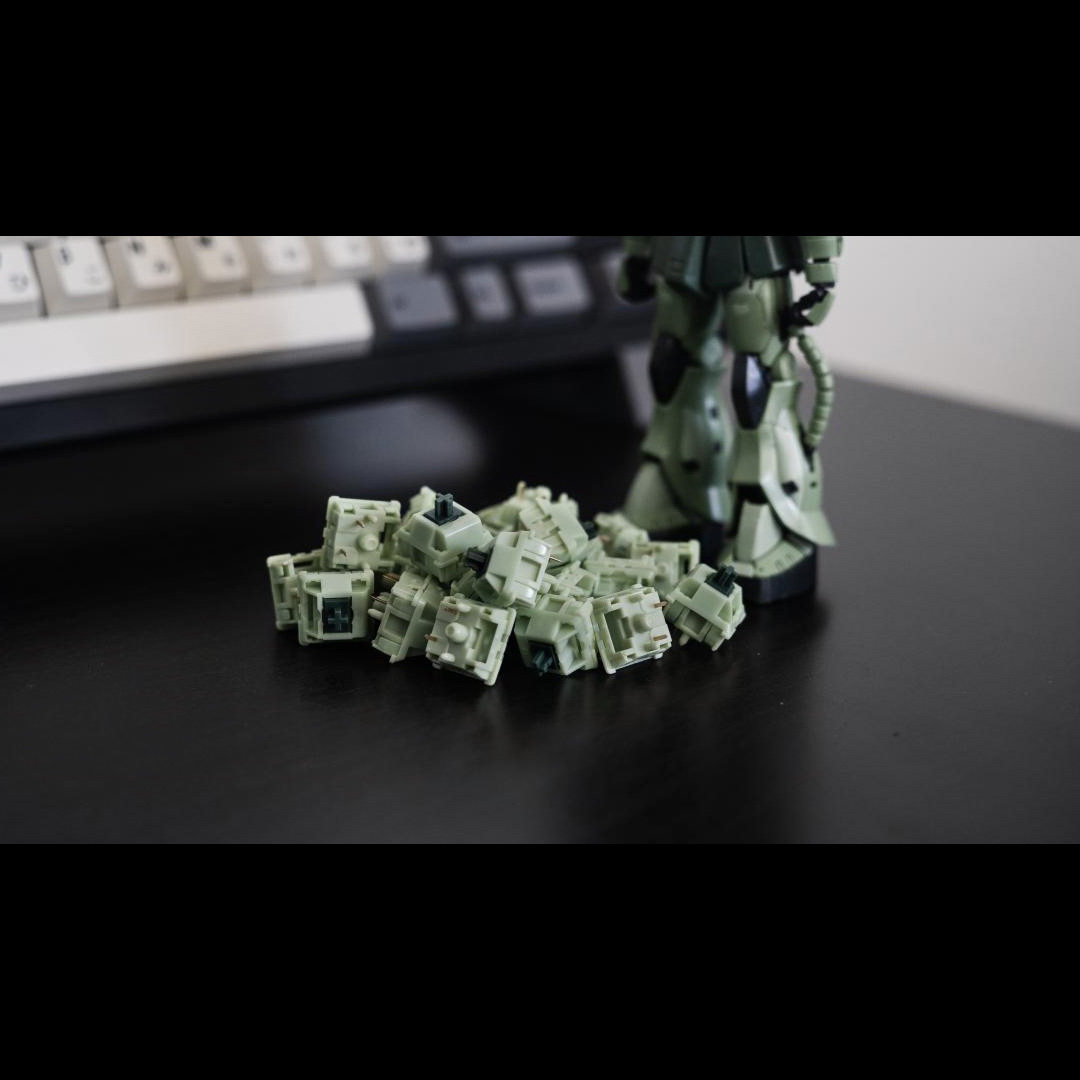 ZAKU II TACTILE SWITCH 63.5G CUSTOMIZED SEGMENT SWITCH BODY SWITCH