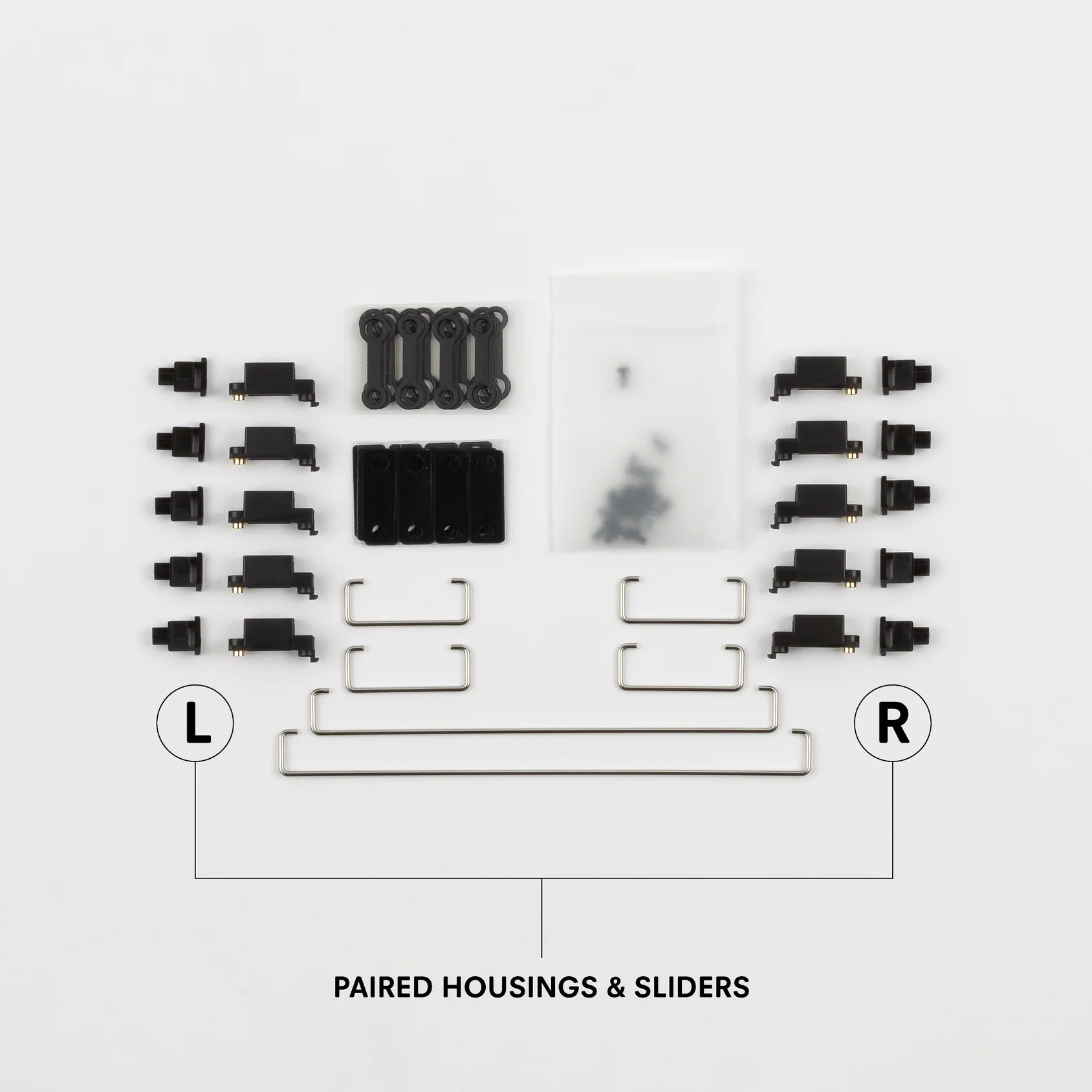 TYEPLUS X YIKB STABILIZERS SATELLITE SHAFT PCB SCREW FIXATION EQUALIZER BAR SATELLITE SHAFT