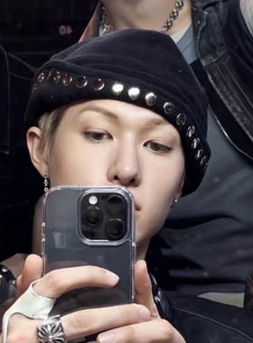 WQ HYPE MUSIC CORTIS 爱德华 MARTIN PUNK 铆钉帽 朴宇宙 软朋克