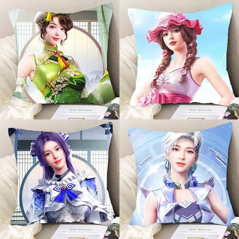 和平精英抱枕吃鸡绝地求生靠垫