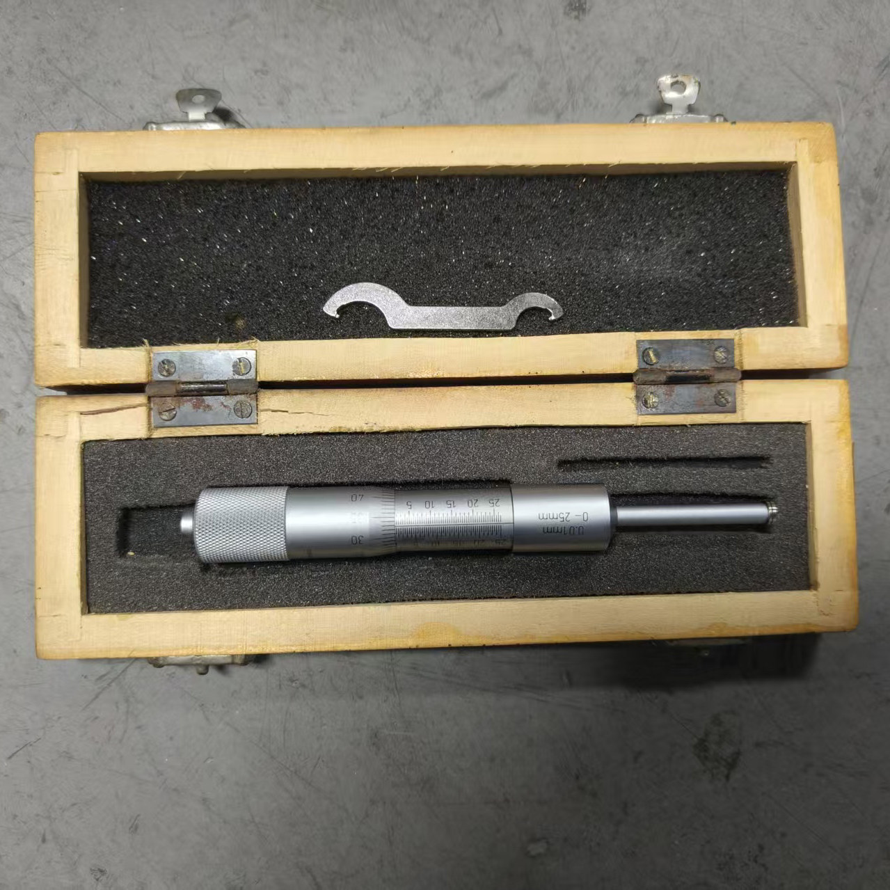 处理老货青海量具青量测槽千分尺/测量内孔槽的宽度深度位置0.001图片