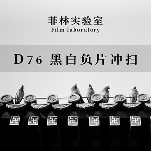 【菲林实验室】D76黑白负片胶卷冲洗 135&120 胶片冲扫洗胶卷照片