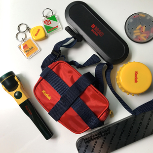 柯达富士胶片胶卷原厂周边钥匙扣水杯米尺腰包相机包签字笔库