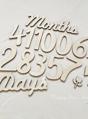 周岁礼生日儿童房装饰摆件INS