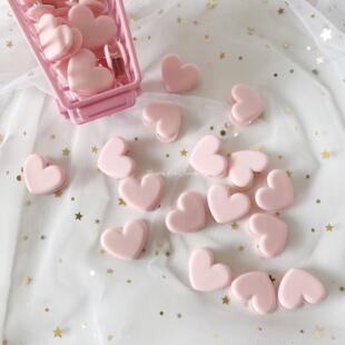 粉色爱心小夹子装饰收纳夹照片墙夹子封口夹便条夹拍照道具软妹子
