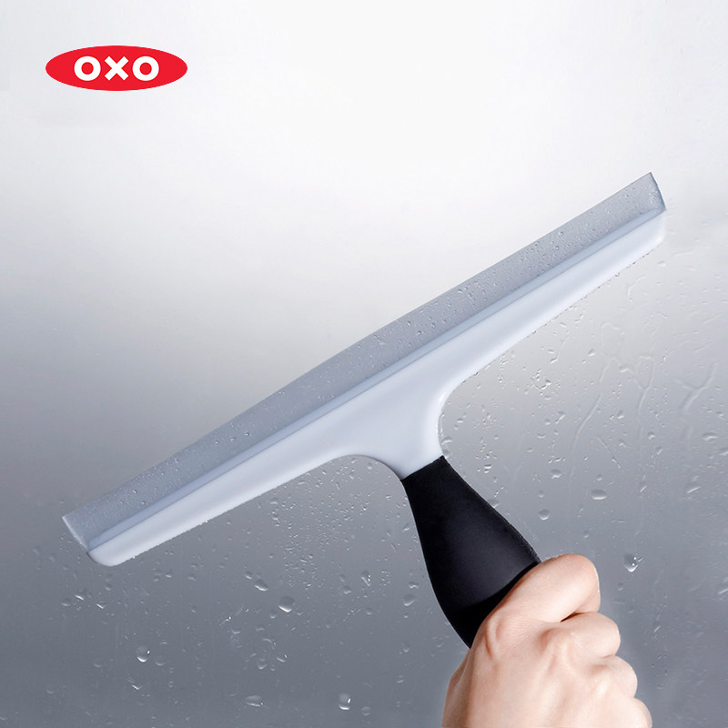 美国oxo玻璃刮水器刮子擦窗神器浴室瓷砖清洁工具可悬挂洗车刮板