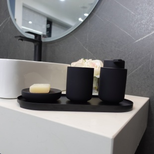 ZONE漱口杯套装 牙刷杯陶瓷卫浴洗漱杯情侣刷牙杯牙缸北欧轻奢ins