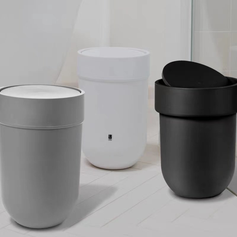 umbra垃圾桶厨房卫生间浴室客厅收纳桶家用厕所摇盖纸篓废纸桶ins,家庭/个人清洁工具,垃圾桶,淘宝优惠券,粉丝福利购,淘宝优惠卷