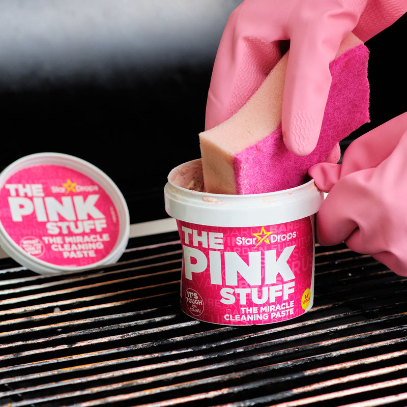 the pink stuff粉利来不锈钢清洁膏多功能清洁剂强力去污锅底黑垢