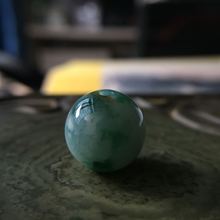 緬甸老坑天然翡翠a貨特色大珠diy佛珠項鏈配飾配件背云勒子
