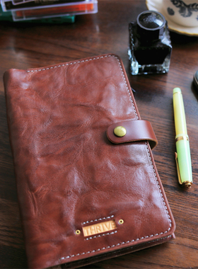 2025真皮存单收纳册多功能票据纸质存折卡片现金支票收纳包