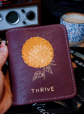 2026新品原创活页m5A7A6A5Slim真皮创意手帐记事本多功能收纳本子