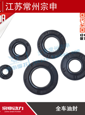 全车油封 宗申110 GY6 CG125 150 200三轮摩托车发动机挂档杆油封