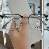 帕莎眼镜眉毛框时尚 眼镜架可配近视镜PJ78041 潮流金属钛合金男士
