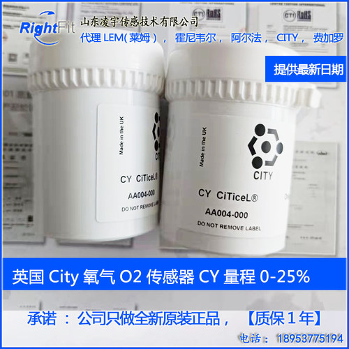 英国CTCY电化学氧气传感器O2