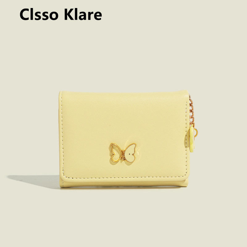 可爱蝴蝶小钱包韩版女证件零钱包