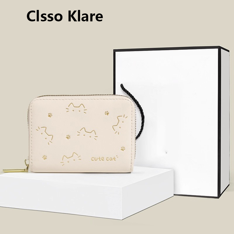 可爱猫咪多卡位卡包女证件卡夹