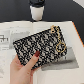 韩版 钥匙包硬币袋拉链钱夹潮 小众时尚 超薄小零钱包女短款 2025新款