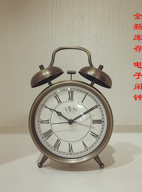 全新库存电子闹钟老式复古怀旧学生老人影视闹钟