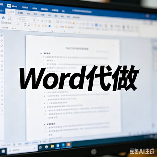 文档编辑美化排版代做