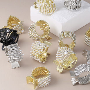 高马尾固定神器发饰女后脑勺防塌夹发饰高级感顶抓夹发卡子头饰女