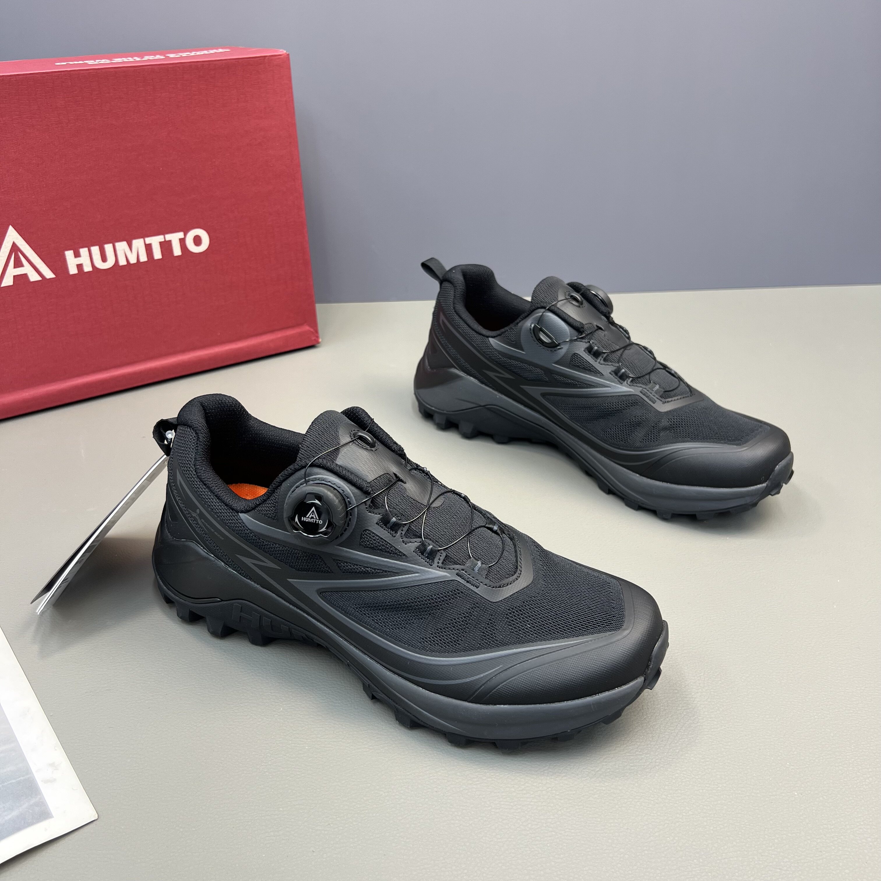 专柜正品户外越野跑鞋男春夏新款网面透气防滑耐磨缓震登山徒步鞋