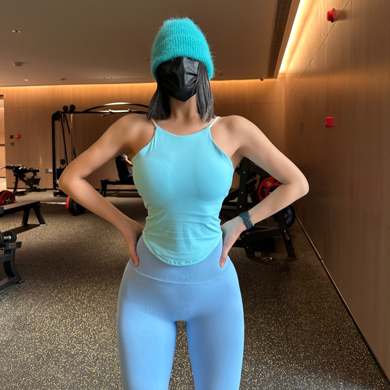 Reyna聚拢肚兜运动文胸瑜伽服图片
